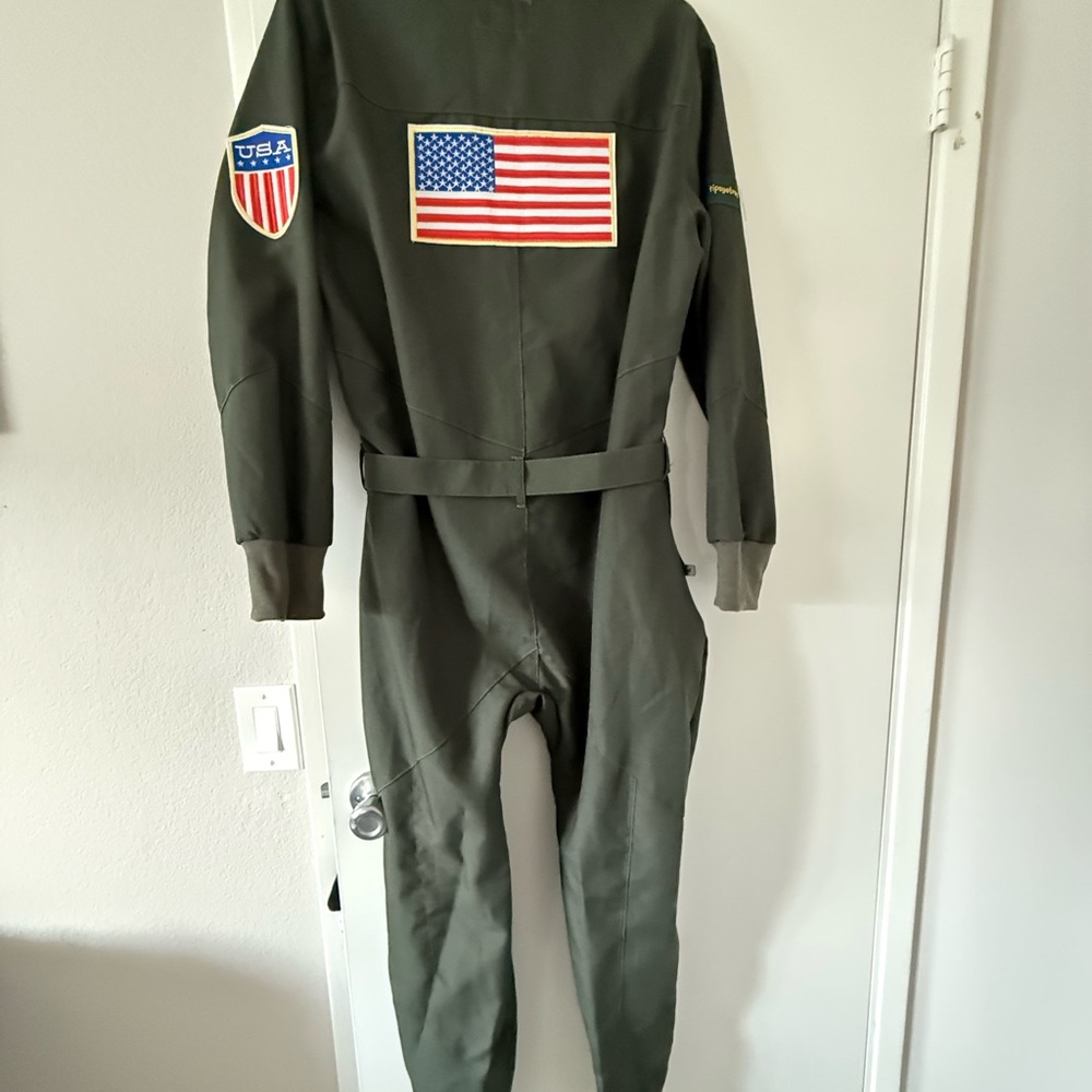 NWT** Tipsy Elves Olive Squadron Jumpsuit